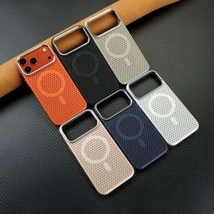 เคสโทรศัพท์แบบแม่เหล็กบางเฉียบ ระบายความร้อนได้ดี สำหรับ iPhone 17 12 13 14 15 16 Pro Max  แบบแข็ง ป้องกันอย่างดี ขายส่ง - Product Image 2