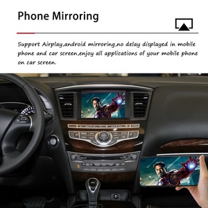 Giao diện đa phương tiện video trên ô tô Apple Wireless CarPlay <span class=keywords><strong>Airplay</strong></span> Android Auto Link dành cho Nissan 370Z GTR Y62 Patrol Armada Pathfinder - Product Image 6