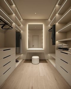 <span class=keywords><strong>Armario</strong></span> de Ropa de Alta Gama, Sistemas de Vestidores, Diseño de Muebles, Dormitorio de Lujo Personalizado, Vestidor Grande de Madera - Product Image 3