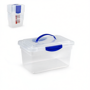 Contenitore di Plastica Originale da 9L con Coperchio per Alimenti, per Uso in Cucina - Product Image 2