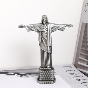 Statue personnalisée <span class=keywords><strong>de</strong></span> Jésus Figurine en résine Christ Rédempteur Statue Brésil du Christ Modèle Unique Souvenir Cadeau - Product Image 3