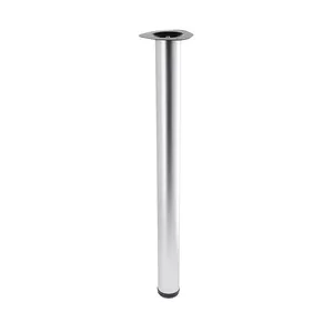 Round long height adjustable iron metal table leg