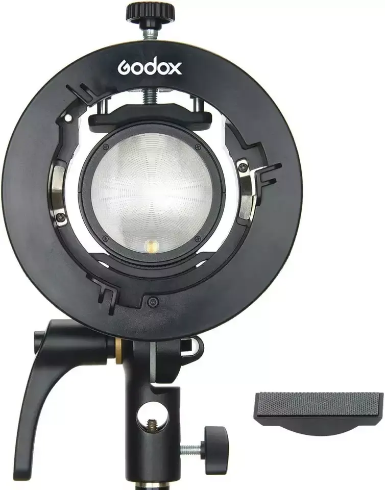 Go dox S2 Bowens Mount Flash S-type speedlite Holder Bracket for V1 V860II AD200 AD400PRO Speedlite Flash Snoot Softbox