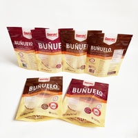Sachets Doypack personnalisés avec fenêtre transparente pour l'emballage d'épices, de fromage mozzarella, de barres de céréales et autres produits alimentaires