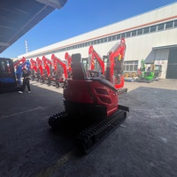 Mini-chargeuse sur chenilles d'occasion Rongyixin, benne de 500 kg, dimensions 1050x730x730 mm, pompe hydraulique Eaton, moteur monocylindre, garantie 2 ans
