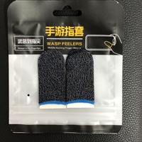 Vente en gros fabricant : Manchettes de doigt pour jeux PUBG, 24 aiguilles, fibre argentée scintillante, compatibles avec tous les appareils à écran tactile