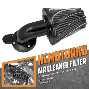 Filtre à air pour <span class=keywords><strong>moto</strong></span> Harley Sportster XL 883 1200 Dyna Touring Electra Glide Road King Softail Fat Boy - Product Image 2