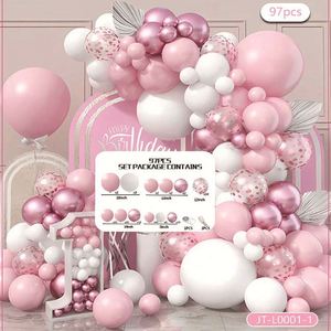 Customized Color 12-Inch Latex Arch <b>Balloon</b> Chain Birthday <b>Balloon</b> Decor Party Set Premium Scene Decorations - Product Image 3