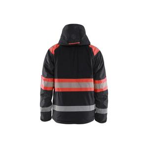 BLAKLADER - 448019779955L Veste d'hiver haute visibilité Noir/Rouge-EAN 7330509855904 HI-VIS WORKWEAR - Product Image 2