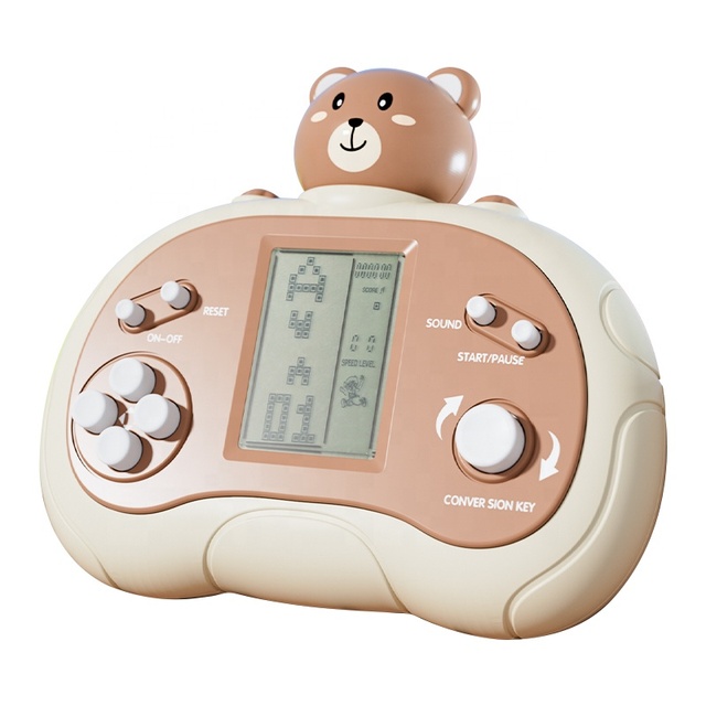 Customizable New Arrival Quick Push Game Toys RUSSIA Classic Block Game Console Children's Electric Handheld Game Console Toys