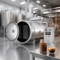 Slimme koffie-vriesdroger met nauwkeurige temperatuurregeling voor de verwerking van micro-lots van speciale koffie