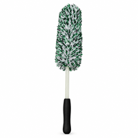 Brosse de nettoyage de roues en microfibre pelucheuse tricolore Esun Car Detailing
