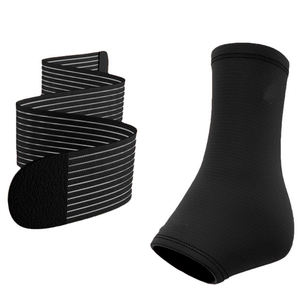 Bandages de compression personnalisés, élastiques, respirants, pour la récupération des blessures, la course à pied, la gymnastique, manchon de soutien pour la cheville - Product Image 6