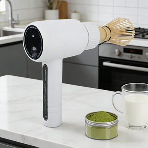Batidor Eléctrico Comercial de Bambú para <span class=keywords><strong>Matcha</strong></span>, Mini Batidor Eléctrico Recargable para <span class=keywords><strong>Matcha</strong></span>, Juego de Agitadores de Té Chasen - Product Image 1