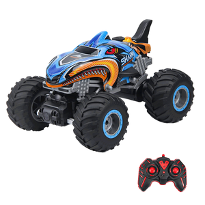 Offre Spéciale : Voiture Télécommandée Requin RC 1:16 pour Enfants, 2.4G, 20km/h, Lumières, Musique, Effets de Pulvérisation, Prête à l'emploi, Contrôleur à Distance, Utilisation Intérieur/Extérieur, Modèle Expert - Product Image 2