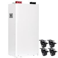 Stock entrepôt UE ESS Empilable 51.2V 16kWh 314AH Système de stockage d'énergie domestique solaire avec BMS LiFePO4 200A, Coussin chauffant, IP65