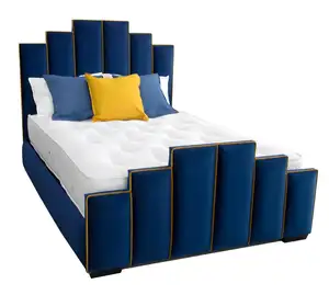 Деревянная двуспальная кровать в классическом стиле, дизайнерская мебель для спальни, популярная кровать для хранения с газовым подъемником