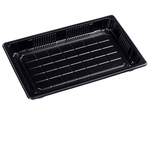 Boîte alimentaire en plastique JY-1107, écologique, jetable, petite boîte de rangement pour sushis, plateau <span class=keywords><strong>à</strong></span> sushis - Product Image 2