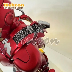 Estatua de Resina Creativa, Figura de Acción de Iron Man Modelo <span class=keywords><strong>1</strong></span>.3 MK7, Escultura Artificial Decorativa en Venta - Product Image 3