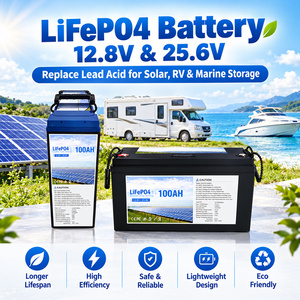 ชุดแบตเตอรี่ WHE 51.2V LiFePO4 พร้อมระบบ BMS สำหรับใช้งานพลังงานแสงอาทิตย์แบบออฟกริดและไฮบริดกริด สำหรับใช้ในครัวเรือนและคาราวาน - Product Image 3
