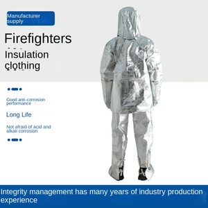 FUTURESHIELD, alta temperatura, 1000 grados, aislamiento térmico, traje de bombero, Material de papel de aluminio, ropa protectora - Product Image 3