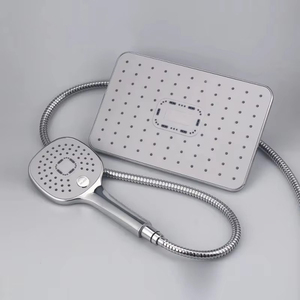 Douche de plafond à haute <span class=keywords><strong>pression</strong></span> à 5 fonctions pour salle de bain, kit de douche, ensemble de spa, équipement, pomme de douche à effet pluie avec <span class=keywords><strong>douchette</strong></span> à main - Product Image 6