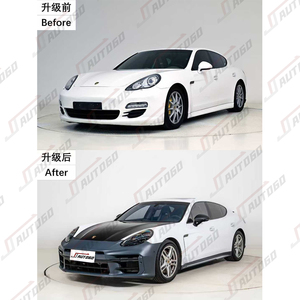 2025 976 Turbo Style Refit Facelift Juego de parachoques delantero con faro para <span class=keywords><strong>Porsche</strong></span> <span class=keywords><strong>Panamera</strong></span> 970 2010 2011 2012 2013 2014 2015 2016 - Product Image 5