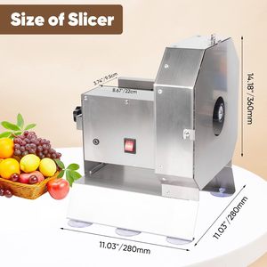 Ticari <span class=keywords><strong>2</strong></span>-in-1 otomatik dilimleyici parçalayıcı paslanmaz çelik çok fonksiyonlu elektrikli meyve sebze kesici makinesi mutfak robotu - Product Image 3