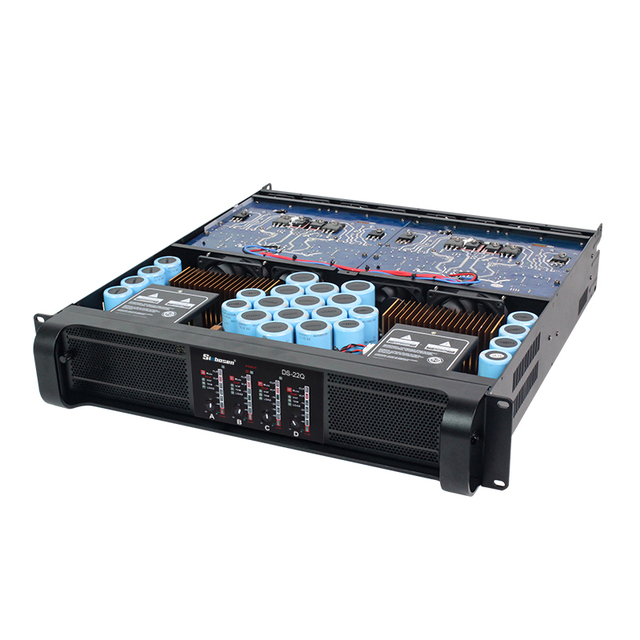 Sound Standard Power Amplifier 4X4650W DS-22Q Professional High End Audio Amplifier