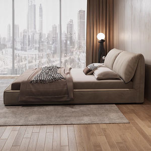 <span class=keywords><strong>Letto</strong></span> con Piattaforma Imbottito in Velluto di Lusso con Struttura in Legno Massello e <span class=keywords><strong>Testiera</strong></span> Imbottita, Adatto per Camere da <span class=keywords><strong>Letto</strong></span>, Hotel, Appartamenti e Altro Ancora - Product Image 6