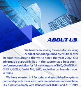 Bán buôn Trung Quốc xe tất cả các bộ phận xe & phụ kiện toàn bộ xe tự động phụ tùng Phụ kiện cho tuyệt vời tường Chery geely - Product Image 6