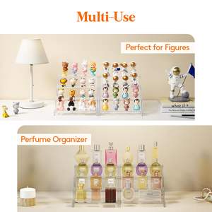 Supporto <span class=keywords><strong>per</strong></span> alzata con Display trasparente da 9 pollici organizer in plastica <span class=keywords><strong>per</strong></span> Cupcake da Dessert Display con montaggio senza strumenti - Product Image 4