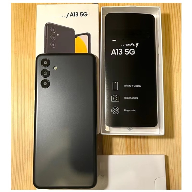 A13 Octa Core LTE 5G Smartphone AMOLED 90Hz 50MP 5000mAh French German Spanish English