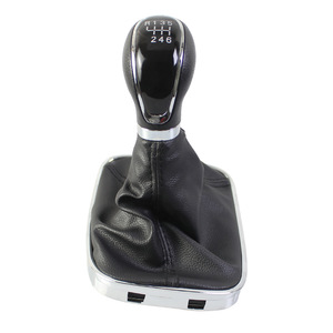 Opel Insignia Gear <b>Shift</b> <b>Knob</b> Leather 5 6 Speed Ergonomic Design - Product Image 3