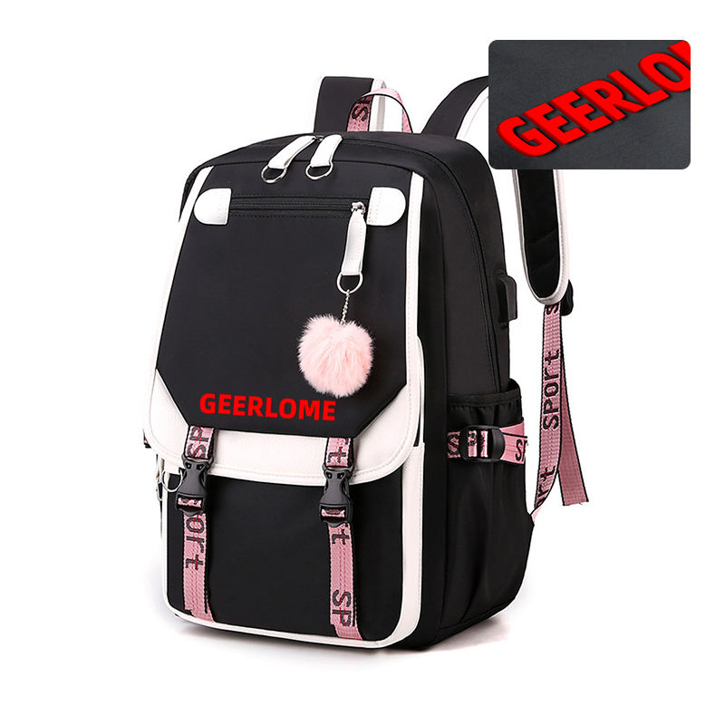 Junior High School Students Backpack Bag for Girls Bolsos