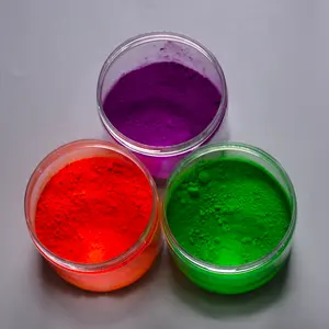 Wasser lösliche neon farbene fluor zierende Pigmente