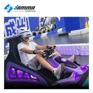 Projet d'affaires de parc d'attractions intérieur Karting électrique interactif Immersive <span class=keywords><strong>VR</strong></span>/MR Go Karting Racing Experience - Product Image 2