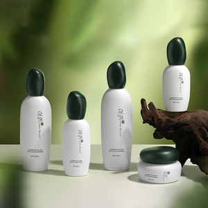 Chai serum thủy tinh độc đáo màu hổ phách mờ 30ml, chai dầu dưỡng thể mỹ phẩm thủy tinh cao cấp có vòi bơm, bao bì chăm sóc da - Product Image 4