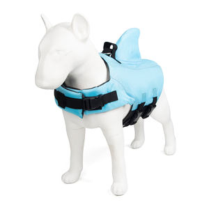Vêtements pour chiens de créateur Gilet de sauvetage pour animaux de compagnie Maillot de bain de sécurité avec sangles de ceinture réglables Gilet de sauvetage flottant pour <span class=keywords><strong>chien</strong></span> en néoprène pour l'été - Product Image 6