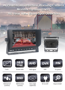 7 "HD thông minh ai phát hiện điểm mù Hệ thống đảo chiều cho người đi bộ báo động bằng giọng nói BSD xe tải phía sau xem hệ thống giám sát sao lưu ai máy ảnh - Product Image 5
