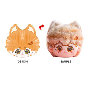 Voorbeeld van hoge kwaliteit op maat gemaakte Kpop-poppen, op maat gemaakte pluche sleutelhangers, 10cm en 20cm poppen, op maat gemaakte gezichtsborduurwerk - Product Image 4