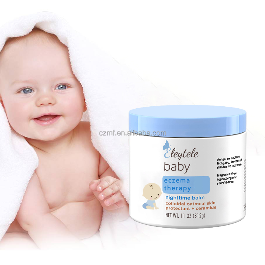 Baume pour bébé, étiquette privée, qualité OEM, prix d'usine, naturel, apaisant, couche-culotte, crème eczms, blanchissante, nouveau-né