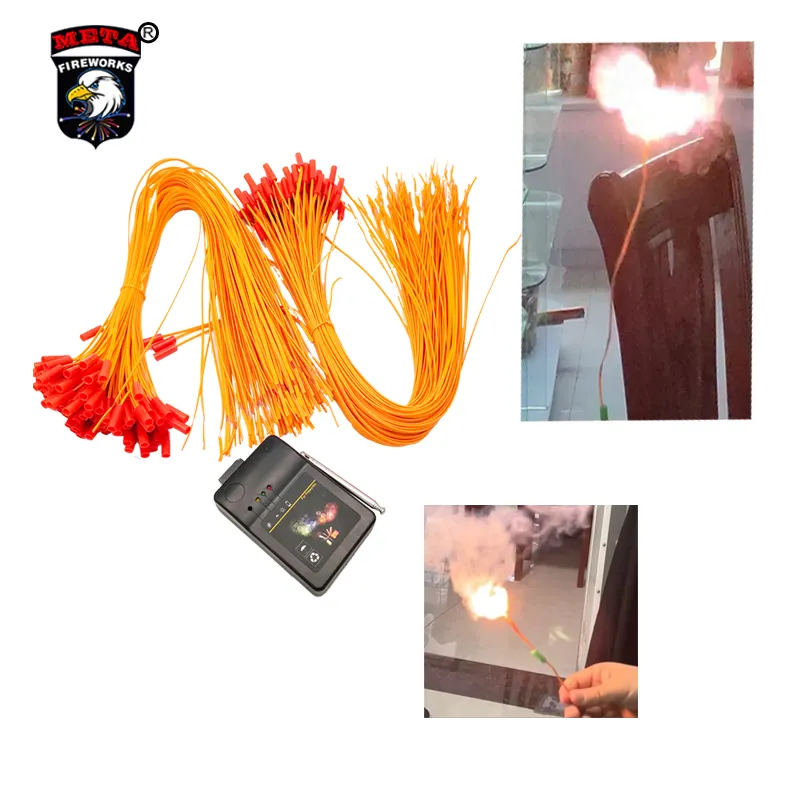 बिजली के लिए ई-मैच लगनेवाला इग्निशन Ematch प्रदर्शन फायरिंग प्रणाली pyrotechnic लाइटर फ्यूज पार्टी सजावट ignitor