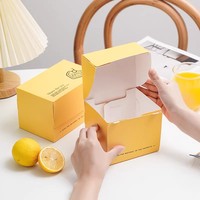 Boîtes à gâteaux miniatures personnalisées imprimées, boîtes à biscuits de qualité alimentaire pour emballages à emporter, emballages pour bonbons, emballages alimentaires