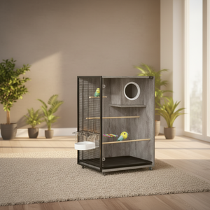 Cage à oiseaux <span class=keywords><strong>en</strong></span> bois écologique pour grands oiseaux, perroquets, pigeons, <span class=keywords><strong>canaris</strong></span>, <span class=keywords><strong>volière</strong></span> et cage <span class=keywords><strong>de</strong></span> reproduction pour animaleries - Product Image 3