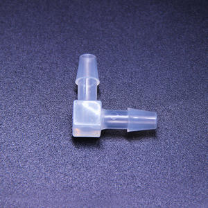 ZDVseal PA66 saydam beyaz sağ açı 2 yönlü değişken çap dirsek boru bağlantı parçaları düşük basınç ile pürüzsüz yüzey - Product Image 3