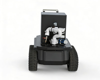 Robot d'irrigation autonome sur chenilles, véhicule pulvérisateur agricole de type chenillé, robot d'arrosage intelligent pour l'agriculture