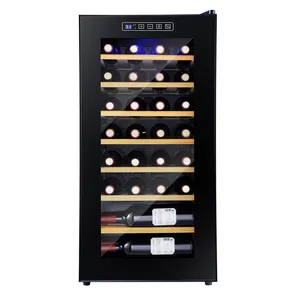 30 bottles wood frame home thermostatic wine cabinet cooler Thermoelectric wine cellar refrigerator Wine cabinet refrigerator