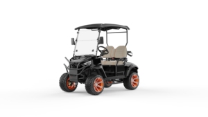 Voiturette de golf tout-terrain 48V 2 places avec éclairage LED et housse de pluie pour le transport sur les terrains de golf, les complexes hôteliers et les communautés, alimentation 48V - Product Image 5