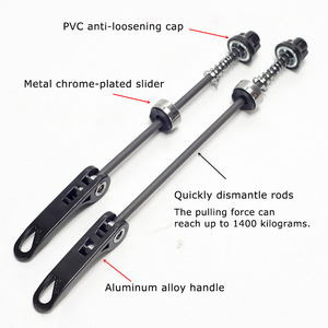 Roues de vélo Nouveaux accessoires pour vélos <span class=keywords><strong>Avant</strong></span> 2/Arrière 4 VTT Pièces d'usinage Roulement scellé Résistant à la corrosion - Product Image 6